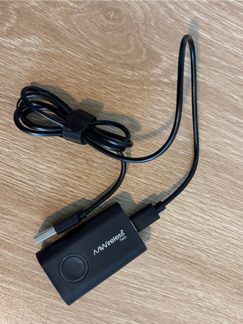 AAWireless TWO Wireless Android Auto Adapter Dongle with USB-C Cable